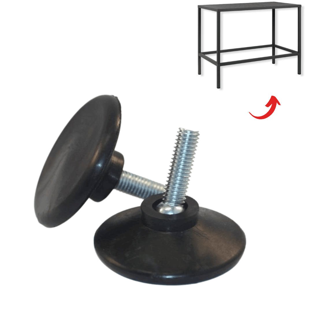 Adjustable Swivel Table Feet 8mm ChairCapsAustralia