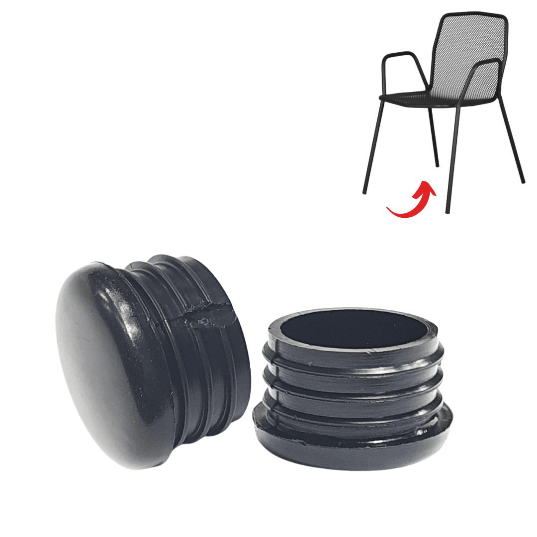 Black Chair Leg Protectors