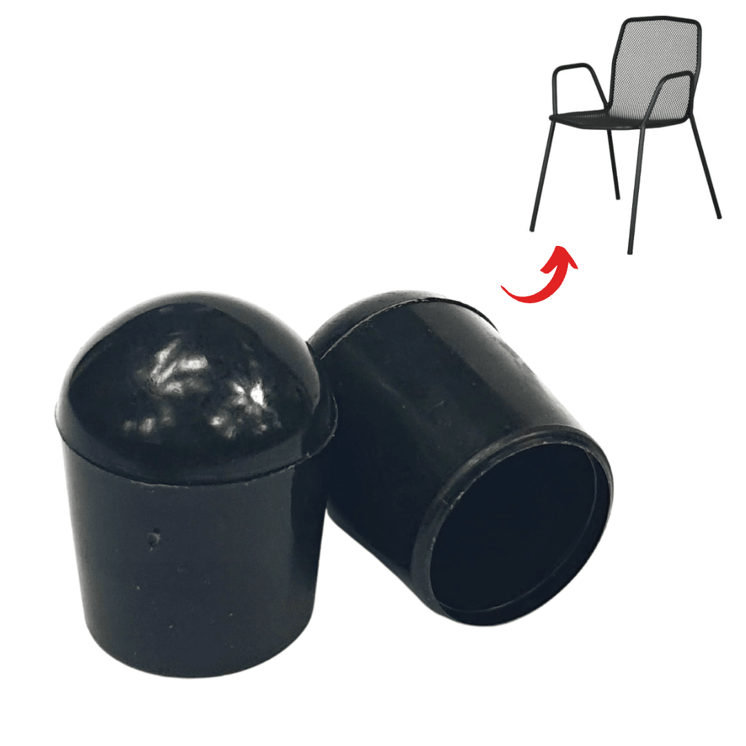 External Domed Chair Leg Cap