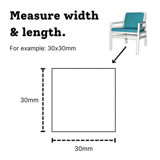 Square Felt Silicone Chair Leg Protectors | Extra-Durable Chair Floor Protectors