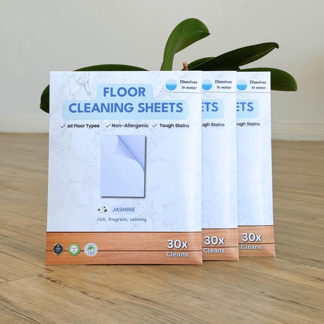 NEW | Floor Cleaning Sheets - Eco Friendly - Chair Caps Australia - www.chaircapsaustralia.com.au